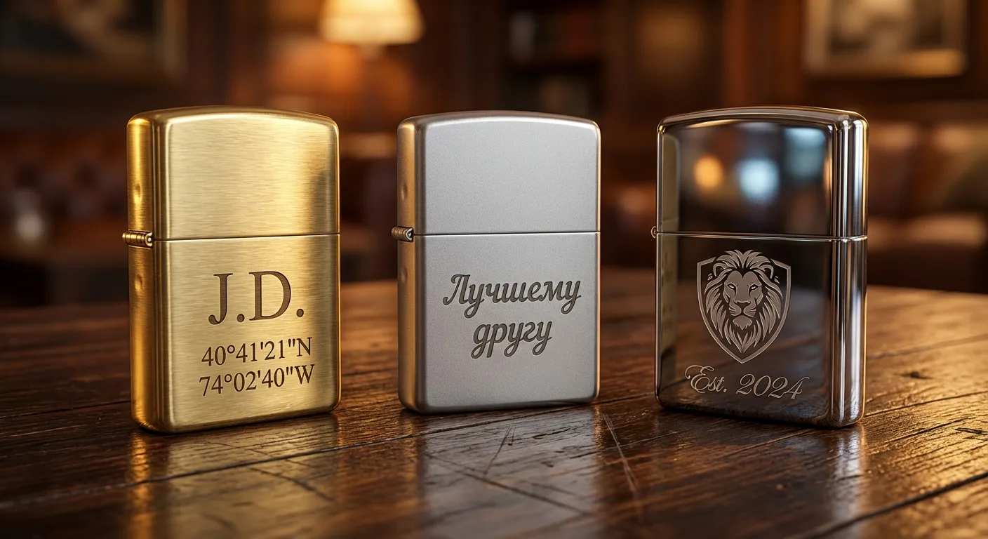 Что написать на зажигалке: идеи гравировки для подарка и себя