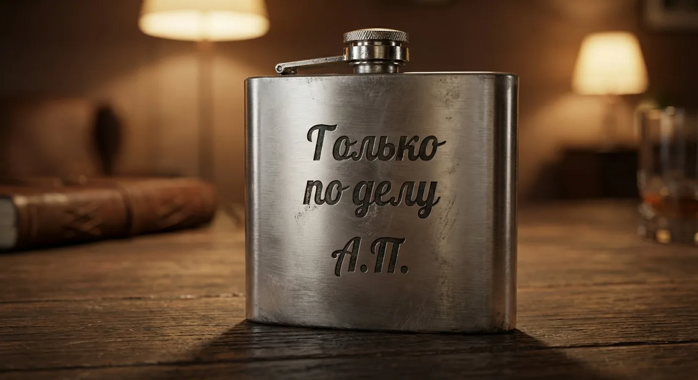Идеи гравировки на фляжках: надписи, шутки и подарочные варианты