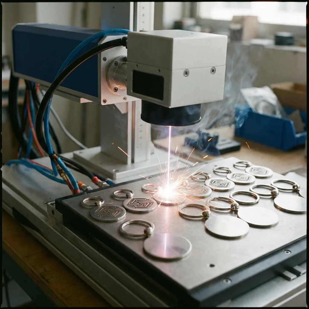 Лазерная гравировка на металле